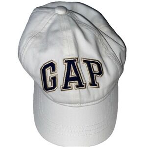 Baby Gap Baseball Hat Infant Toddler 18-24 Months Baseball Y2K White Unisex